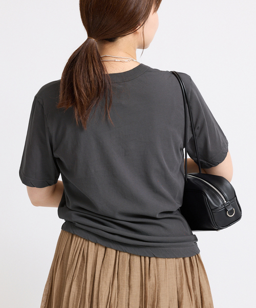 セール】《追加》ATON/エイトン 別注 FRESCA SINGLE JERSEY Tシャツ（T