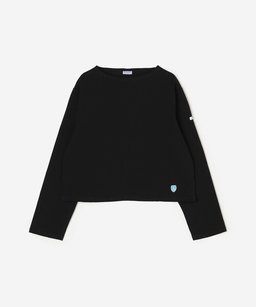 ORCIVAL（オーシバル）の「ORCIVAL | コットンロード クロップドTシャツ WOMEN（Tシャツ/カットソー・レディース・ブラウン系その他/アイボリー/ブラック/グレー系その他・2）」の2枚目の写真