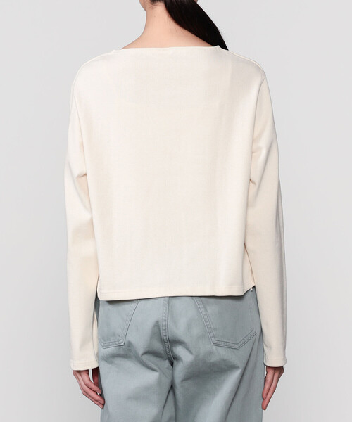 ORCIVAL（オーシバル）の「ORCIVAL | コットンロード クロップドTシャツ WOMEN（Tシャツ/カットソー・レディース・ブラウン系その他/アイボリー/ブラック/グレー系その他・2）」の8枚目の写真