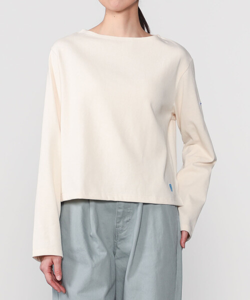 ORCIVAL | コットンロード クロップドTシャツ WOMEN