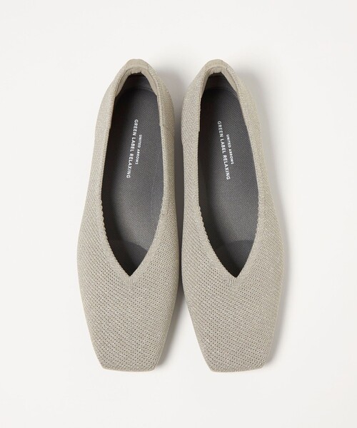 green label relaxing(グリーンレーベルリラクシング)の「ウェルネス ニット スクエアVカット シューズ 撥水 ウォッシャブル(パンプス・レディース・ブラック/シルバー/その他1/ブラウン系・22.5cm/23cm/23.5cm/24cm/24.5cm/25cm)」の18枚目の写真