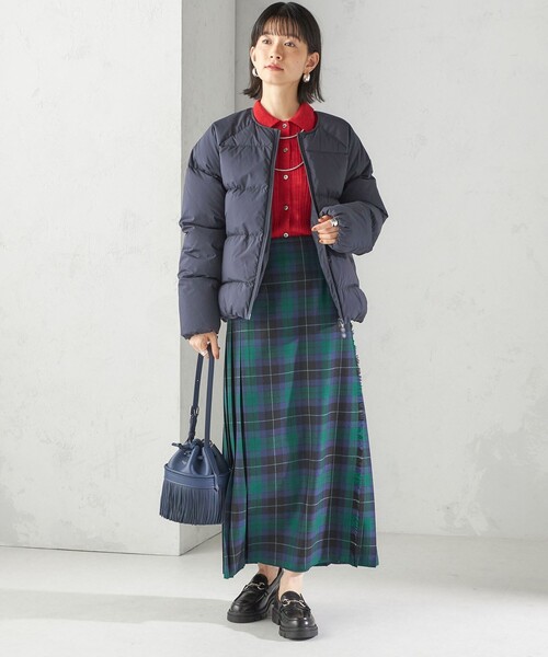 SHIPS（シップス）の「【SHIPS別注】O’NEIL OF DUBLIN:チェック キルトスカート（スカート・レディース・グリーン・SMALL/MEDIUM）」の15枚目の写真