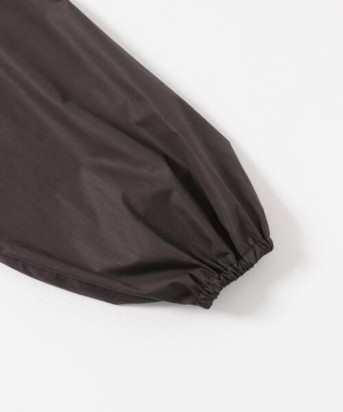 KBF（ケイビーエフ）の「『WEB限定』BACKリボンチュニック（チュニック・レディース・ダークブラウン/オフホワイト/ライトブルー・ONE）」の12枚目の写真