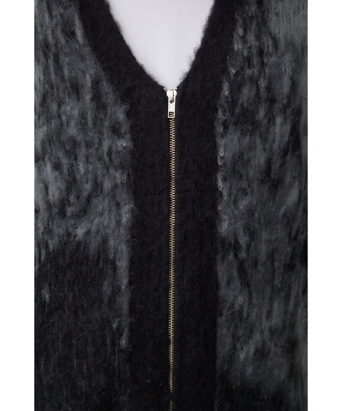 AZUL by moussy（アズールバイマウジー）の「起毛総柄カーディガン（カーディガン/ボレロ・メンズ・ブラウン系その他/ブルー系その他3/ブラック系その他/レッド系その他・MEDIUM/LARGE）」の10枚目の写真