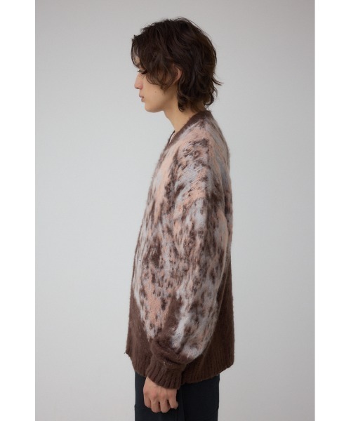 AZUL by moussy（アズールバイマウジー）の「起毛総柄カーディガン（カーディガン/ボレロ・メンズ・ブラウン系その他/ブルー系その他3/ブラック系その他/レッド系その他・MEDIUM/LARGE）」の18枚目の写真