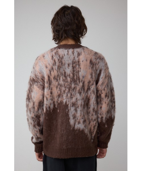 AZUL by moussy（アズールバイマウジー）の「起毛総柄カーディガン（カーディガン/ボレロ・メンズ・ブラウン系その他/ブルー系その他3/ブラック系その他/レッド系その他・MEDIUM/LARGE）」の19枚目の写真