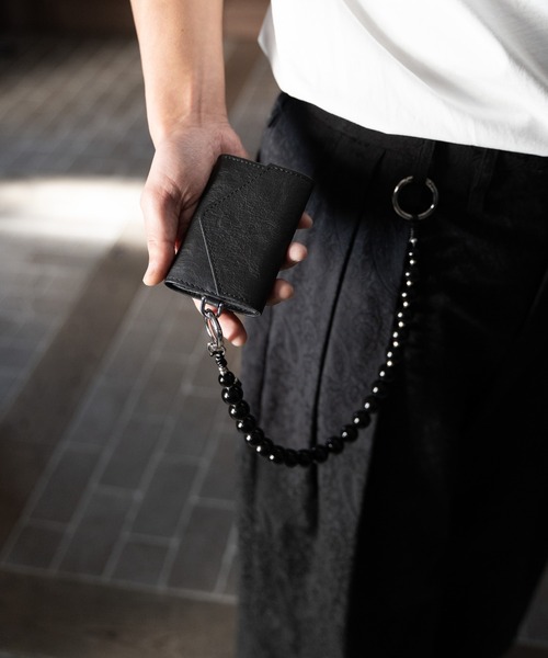 SENTI Dyneema(R) Leather TRI-FOLD WALLET×Keel/ 超軽量ダイニーマ
