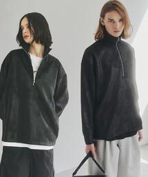 tk.TAKEO KIKUCHI | ヴィンテージライクプリント ハーフジッププルオーバー(Tシャツ/カットソー)