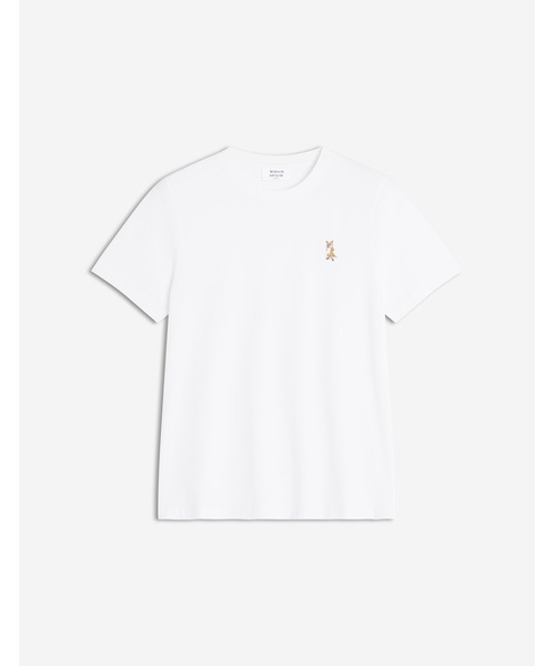 Maison Kitsune(メゾンキツネ)の「LADY FOX REGULAR TEE-SHIRT(Tシャツ/カットソー・レディース・ホワイト/ブラック/ベージュ・XL/L/M/S/XS)」の4枚目の写真