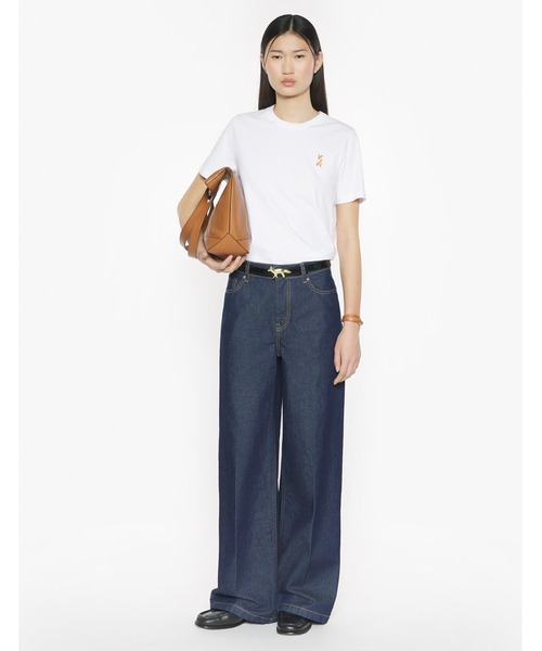 Maison Kitsune(メゾンキツネ)の「LADY FOX REGULAR TEE-SHIRT(Tシャツ/カットソー・レディース・ホワイト/ブラック/ベージュ・XL/L/M/S/XS)」の6枚目の写真