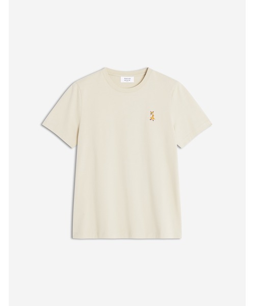 Maison Kitsune(メゾンキツネ)の「LADY FOX REGULAR TEE-SHIRT(Tシャツ/カットソー・レディース・ホワイト/ブラック/ベージュ・XL/L/M/S/XS)」の17枚目の写真