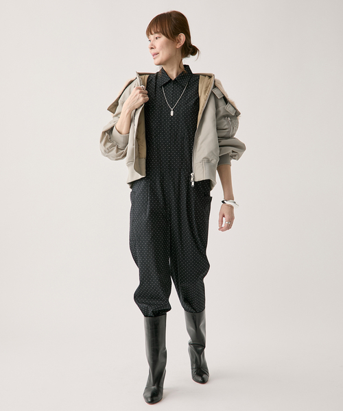 VERMEIL par iena(ヴェルメイユパーイエナ)の「upper hights アッパーハイツ THE U-2 HOODIE 403A38702GRG(その他アウター・レディース・チャコールグレー・SMALL/X-SMALL)」の18枚目の写真