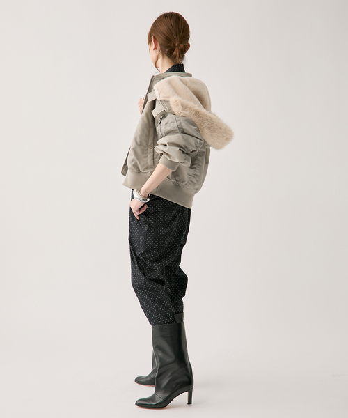 VERMEIL par iena(ヴェルメイユパーイエナ)の「upper hights アッパーハイツ THE U-2 HOODIE 403A38702GRG(その他アウター・レディース・チャコールグレー・SMALL/X-SMALL)」の19枚目の写真