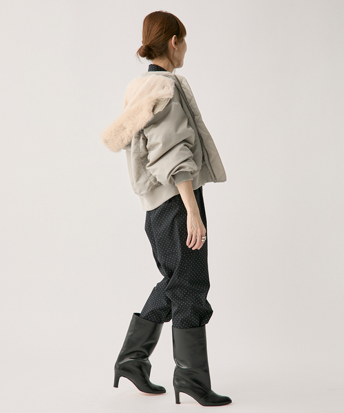 VERMEIL par iena(ヴェルメイユパーイエナ)の「upper hights アッパーハイツ THE U-2 HOODIE 403A38702GRG(その他アウター・レディース・チャコールグレー・SMALL/X-SMALL)」の20枚目の写真