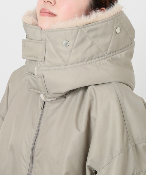 VERMEIL par iena(ヴェルメイユパーイエナ)の「upper hights アッパーハイツ THE U-2 HOODIE 403A38702GRG(その他アウター・レディース・チャコールグレー・SMALL/X-SMALL)」の3枚目の写真