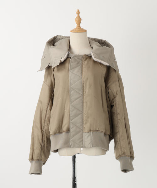 VERMEIL par iena(ヴェルメイユパーイエナ)の「upper hights アッパーハイツ THE U-2 HOODIE 403A38702GRG(その他アウター・レディース・チャコールグレー・SMALL/X-SMALL)」の10枚目の写真