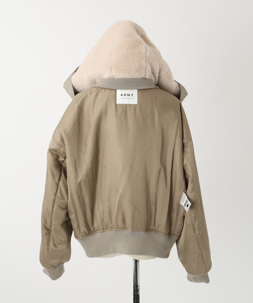 VERMEIL par iena(ヴェルメイユパーイエナ)の「upper hights アッパーハイツ THE U-2 HOODIE 403A38702GRG(その他アウター・レディース・チャコールグレー・SMALL/X-SMALL)」の11枚目の写真