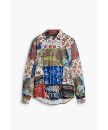 Desigual | パッチワークプリントシャツ(シャツ/ブラウス)