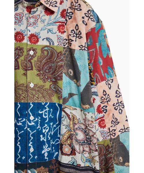Desigual(デシグアル)の「パッチワークプリントシャツ(シャツ/ブラウス・メンズ・マルチ・S/M/L/XL)」の3枚目の写真
