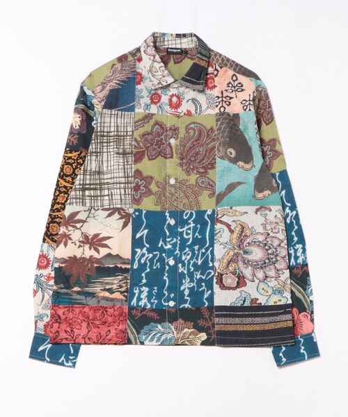 Desigual(デシグアル)の「パッチワークプリントシャツ(シャツ/ブラウス・メンズ・マルチ・S/M/L/XL)」の7枚目の写真