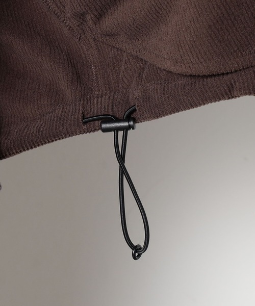 BROOKLYN OVERALL（ブルックリンオーバーオール）の「BROOKLYN OVERALL＜ブルックリンオーバーオール＞ポリコール裏起毛マルチシャツ（シャツ/ブラウス・メンズ・ブラック/ダークブラウン・MEDIUM/LARGE）」の9枚目の写真