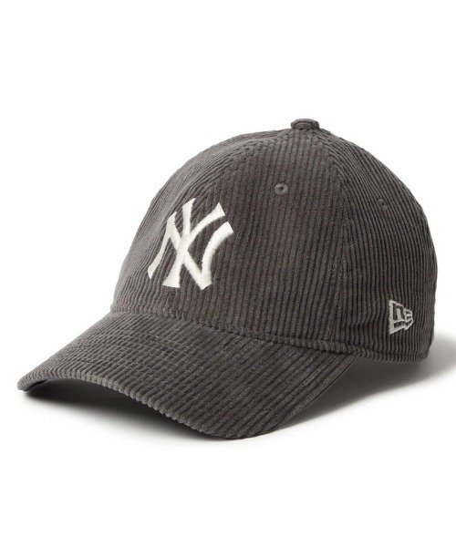 NEW ERA（ニューエラ）の「NEW ERA/ニューエラ キャップ 9TWENTY Corduroy MLB コーデュロイ キャップ（キャップ・メンズ・ネイビー/グリーン/ダークブラウン/グレー/ブラック/アイボリー・M/L）」の3枚目の写真