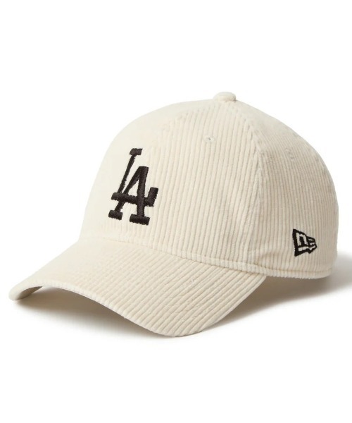 NEW ERA（ニューエラ）の「NEW ERA/ニューエラ キャップ 9TWENTY Corduroy MLB コーデュロイ キャップ（キャップ・メンズ・ネイビー/グリーン/ダークブラウン/グレー/ブラック/アイボリー・M/L）」の2枚目の写真