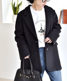 quaranciel: リバー ケープ ショート コート 25AW（その他アウター