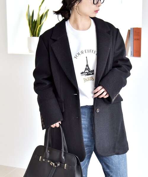 セール】quaranciel: スライバー オーバー テーラード ジャケット