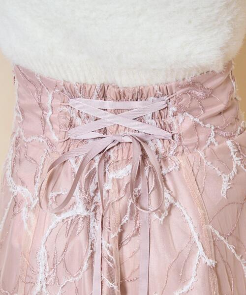 ラメ刺繍チュールフレアスカート（スカート）｜WILLSELECTION（ウィル