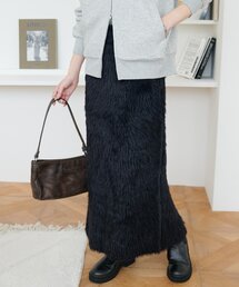 DISCOAT（ディスコート）の「フェザーヤーンナロースカート（スカート）」