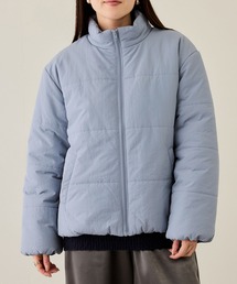 nAvy スタンドネック中綿ブルゾン【撥水加工】