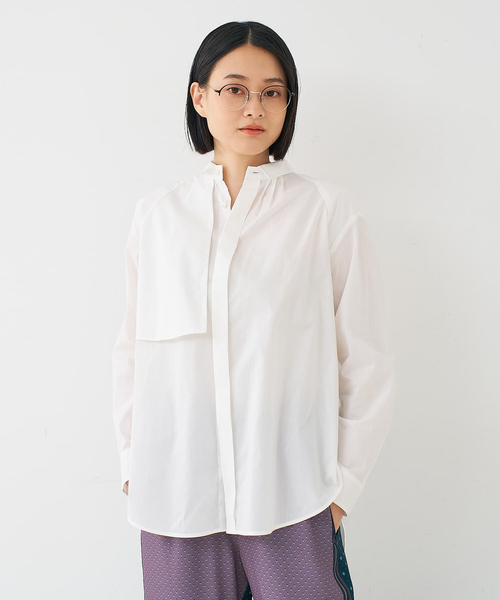 フラップミニ衿ブラウス（シャツ/ブラウス）｜collex（コレックス）の