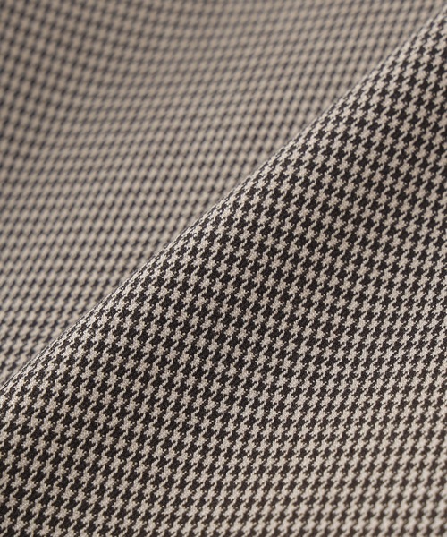 Petit Honfleur（プチオンフルール）の「【すご楽・通年素材】ストレッチワイドパンツ【カラー・チェック・千鳥・ウエストゴム】（その他パンツ・レディース・イエロー/アイボリー/グリーン/ベージュ/モカ・L/M）」の13枚目の写真