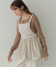 CLEIO（クレイオ）の「【CLEIO】裾バルーンビスチェ HEM BALLOON BUSTIER/940-14602（その他トップス）」