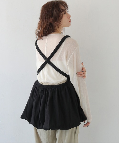 CLEIO(クレイオ)の「【CLEIO】裾バルーンビスチェ HEM BALLOON BUSTIER/940-14602(その他トップス・レディース・ブラック/ライトベージュ・FREE)」の13枚目の写真
