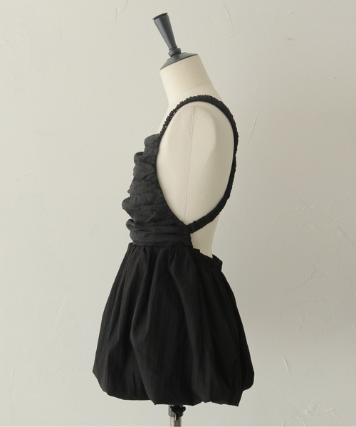 CLEIO(クレイオ)の「【CLEIO】裾バルーンビスチェ HEM BALLOON BUSTIER/940-14602(その他トップス・レディース・ブラック/ライトベージュ・FREE)」の5枚目の写真