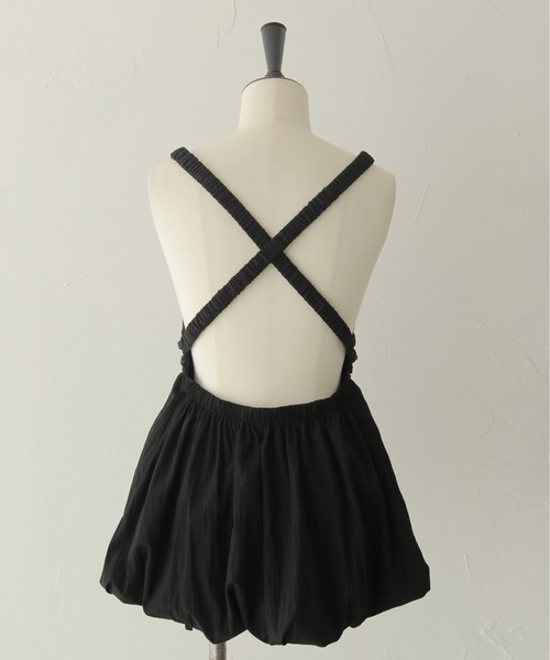 CLEIO(クレイオ)の「【CLEIO】裾バルーンビスチェ HEM BALLOON BUSTIER/940-14602(その他トップス・レディース・ブラック/ライトベージュ・FREE)」の6枚目の写真