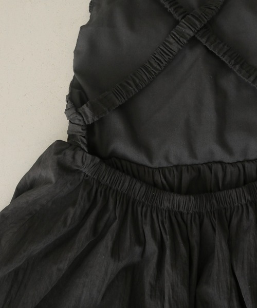 CLEIO(クレイオ)の「【CLEIO】裾バルーンビスチェ HEM BALLOON BUSTIER/940-14602(その他トップス・レディース・ブラック/ライトベージュ・FREE)」の3枚目の写真
