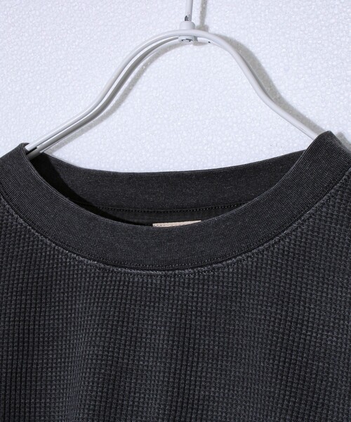 FREDY MAC（フレディーマック）の「【Duckster/ダックスター】ヴィンテージ調ワッフルロンT（Tシャツ/カットソー・メンズ・オフホワイト/ブルー/チャコールグレー・M/L）」の16枚目の写真