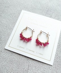 【Cherie+Chambre】Czech Beads Foop Pierce