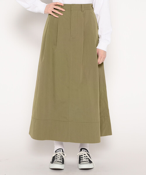 WOMEN'S C/N TWILL 2TUCK SKIRT（スカート）｜DANTON（ダントン）の
