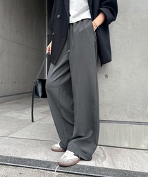 andme | 【新色追加】とろみイージーワイドパンツ(スラックス)