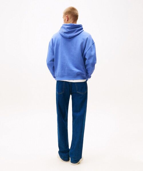 tommy jeans（トミー ジーンズ）の「90s バーシティパーカー（スウェット・メンズ・ホワイト/スカイブルー/グレー・MEDIUM/SMALL/LARGE/X-LARGE）」の8枚目の写真