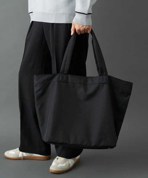 COLONY 2139（コロニートゥーワンスリーナイン）の「軽量400g コーデュラナイロントートバッグ【撥水】（トートバッグ・メンズ・ブラック・FREE）」の2枚目の写真