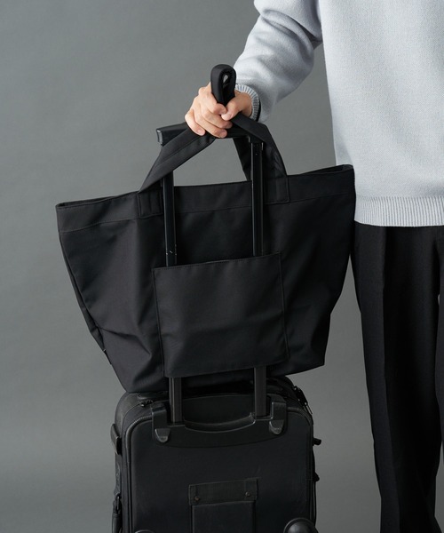 COLONY 2139（コロニートゥーワンスリーナイン）の「軽量400g コーデュラナイロントートバッグ【撥水】（トートバッグ・メンズ・ブラック・FREE）」の19枚目の写真