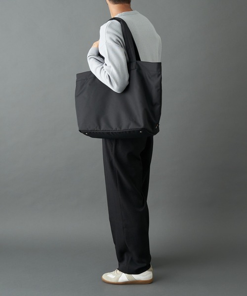 COLONY 2139（コロニートゥーワンスリーナイン）の「軽量400g コーデュラナイロントートバッグ【撥水】（トートバッグ・メンズ・ブラック・FREE）」の5枚目の写真