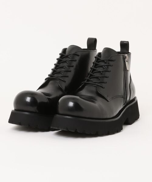 RAUDI(ラウディ)の「【RAUDi】メンズ レ-スブ-ツ(ブーツ・メンズ・ブラック・25.0cm/26.0cm/26.5cm/27.0cm/25.5cm)」の1枚目の写真