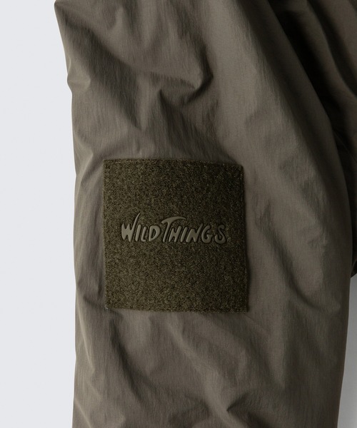 WILD THINGS（ワイルドシングス）の「【WILD THINGS】HAPPY JACKET WT252-11（ダウンジャケット/コート・メンズ・ブラック/カーキ/ブルー・S/M/L/XL）」の12枚目の写真