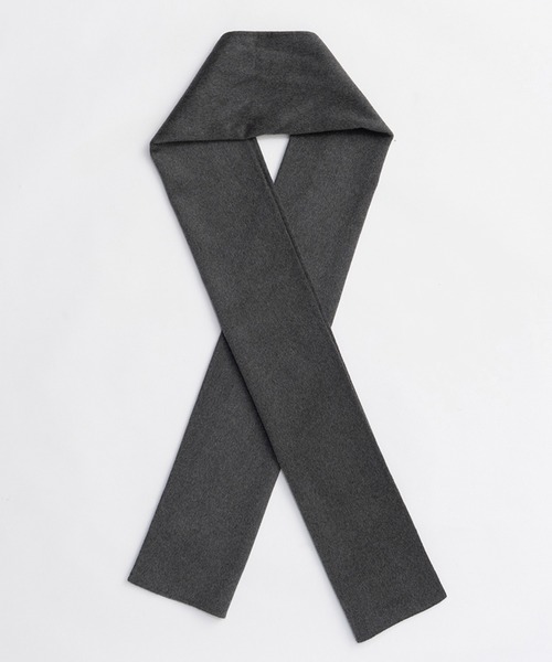 PRANK PROJECT（プランクプロジェクト）の「マフラー付きコート / Coat with Muffler（ノーカラーコート・レディース・グレー/ブラック・FREE）」の20枚目の写真